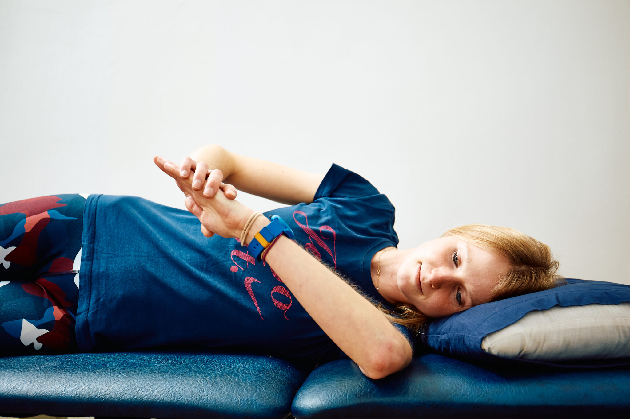 Posterior capsular stretch of the shoulder Glasgow Shoulder Clinic